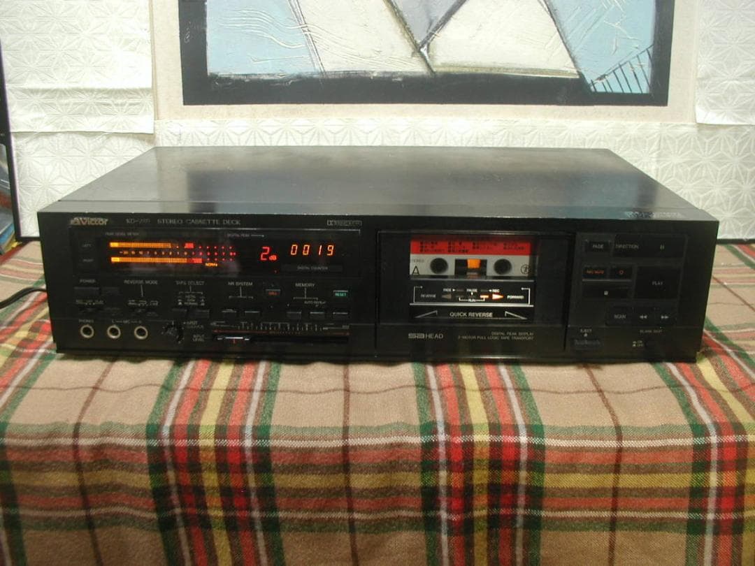 VICTOR KD-VR5 カセットデッキ。現状品