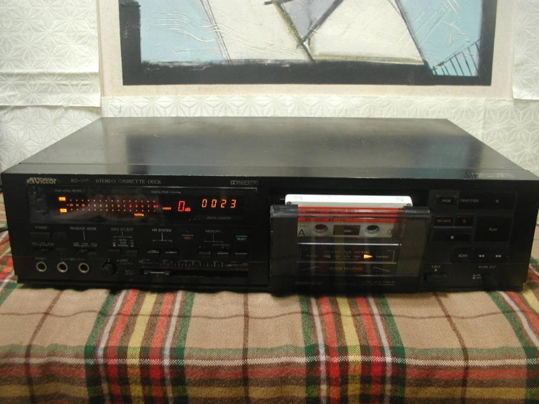 VICTOR KD-VR5 カセットデッキ。現状品
