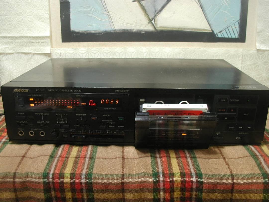 VICTOR KD-VR5 カセットデッキ。現状品