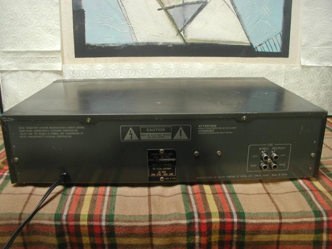VICTOR KD-VR5 カセットデッキ。現状品