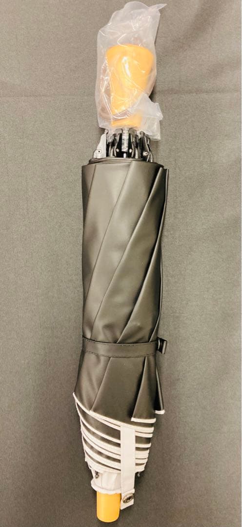 サンバリア100 折りたたみ日傘（２段折 / キューブ）イエロー