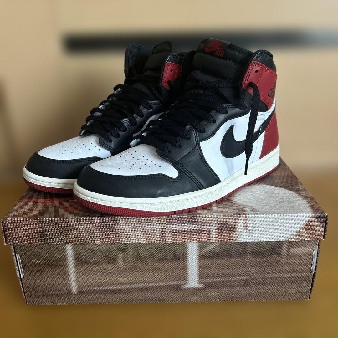 シューズ(男性用) AIRJORDAN1 HIGH OG REIMAGINED BLACKTOE