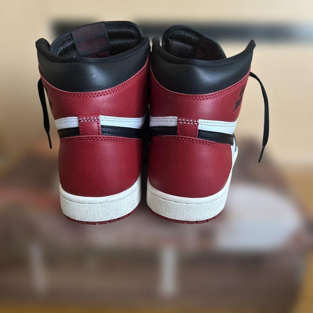 シューズ(男性用) AIRJORDAN1 HIGH OG REIMAGINED BLACKTOE