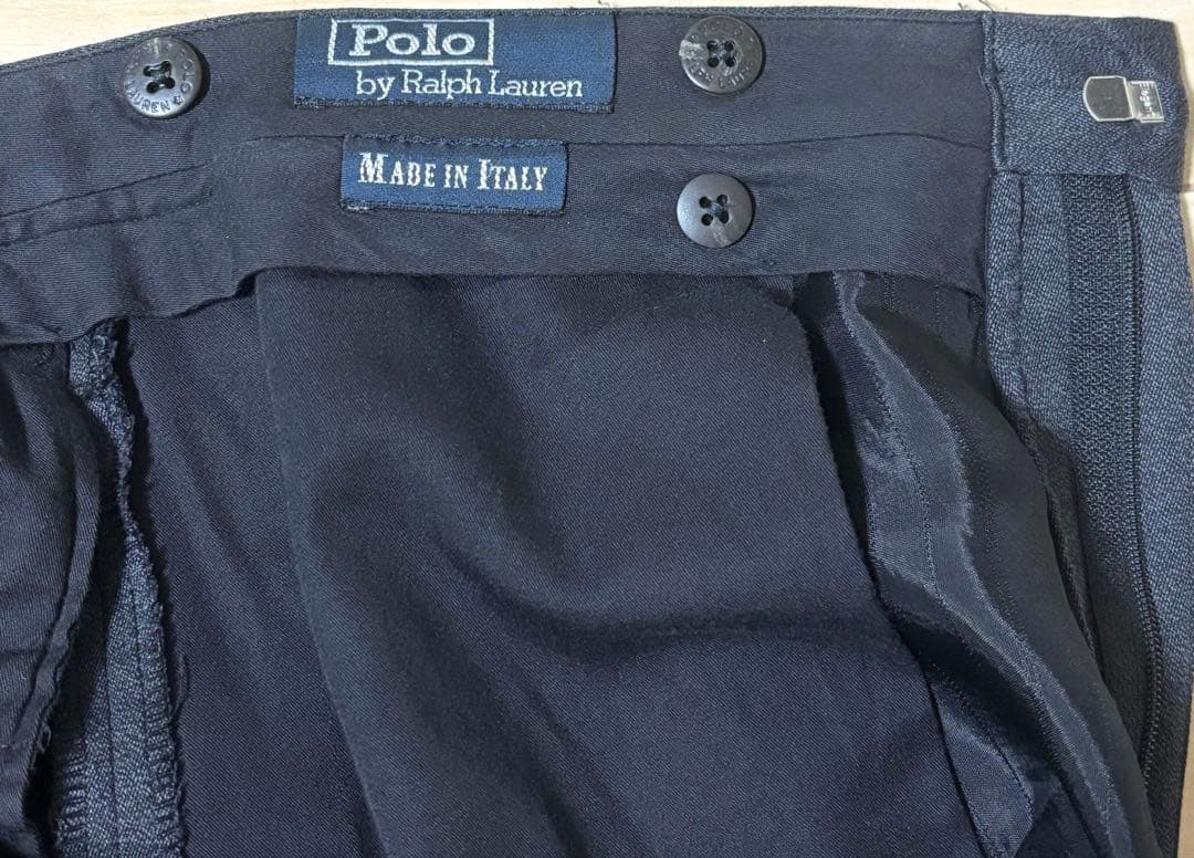 イタリア製 Ralph Lauren ラルフローレン スラックス