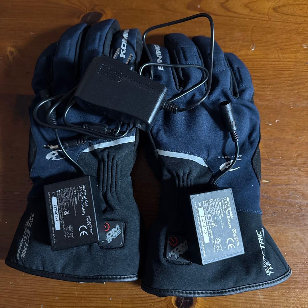 KOMINE 電熱グローブ　XL