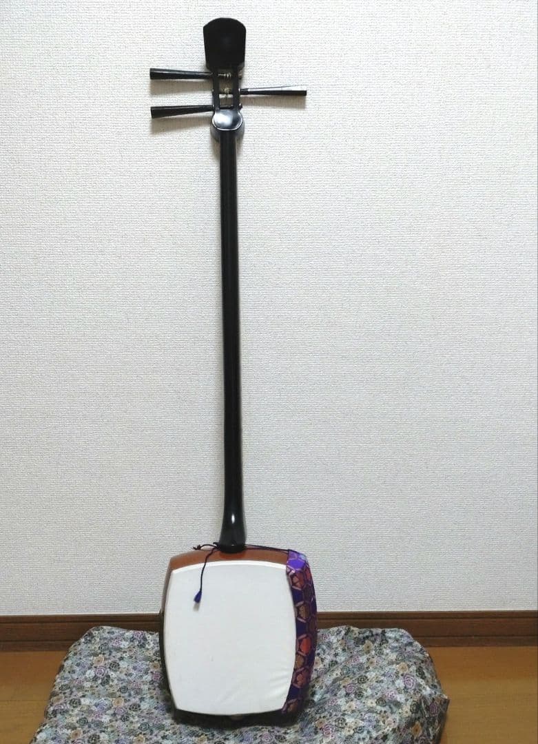 三味線本体 細棹破れなし合皮 約100cm
