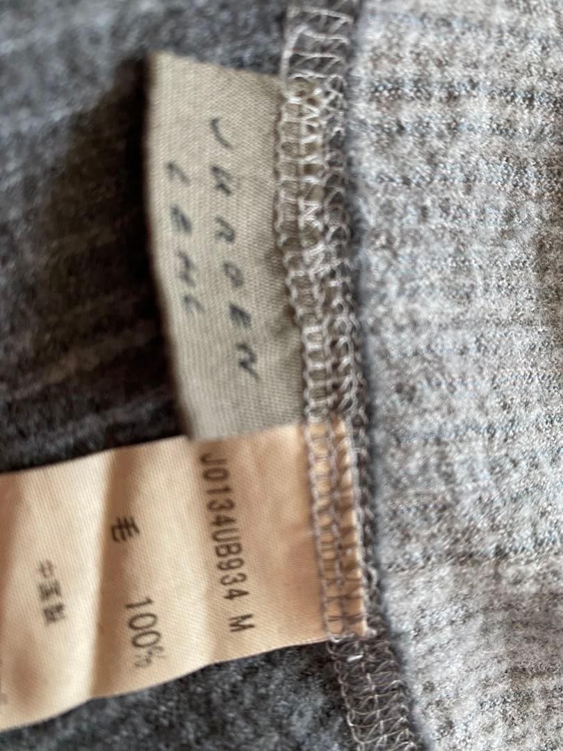 ヨーガンレール　片側バルーンチュニック　ウール　ババグーリ