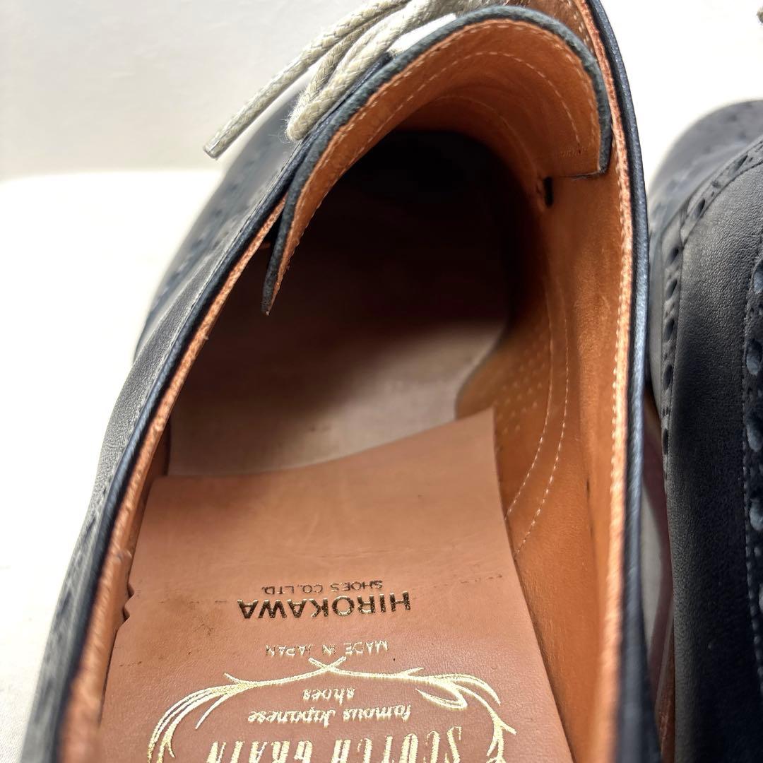 スコッチグレイン　栃木レザー　ウィングチップ