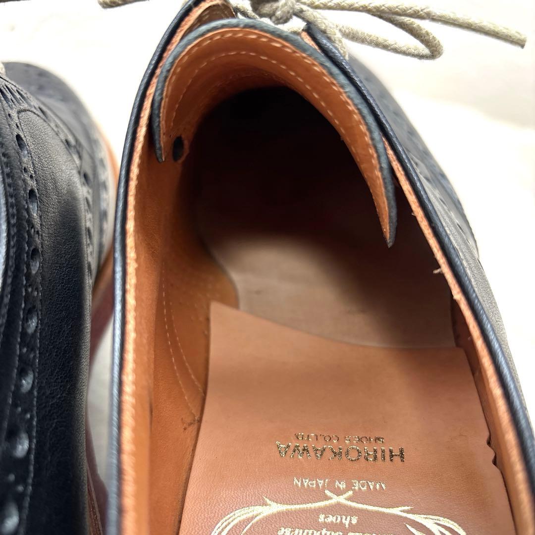 スコッチグレイン　栃木レザー　ウィングチップ