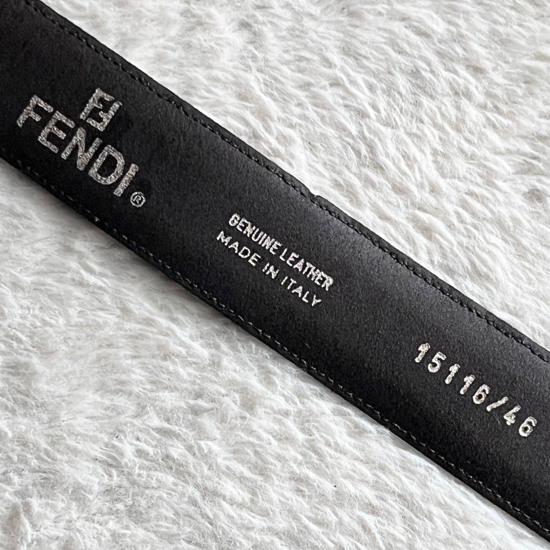 新品未使用✨FENDI フェンディ ズッカ　ゴールド バックル モノグラム