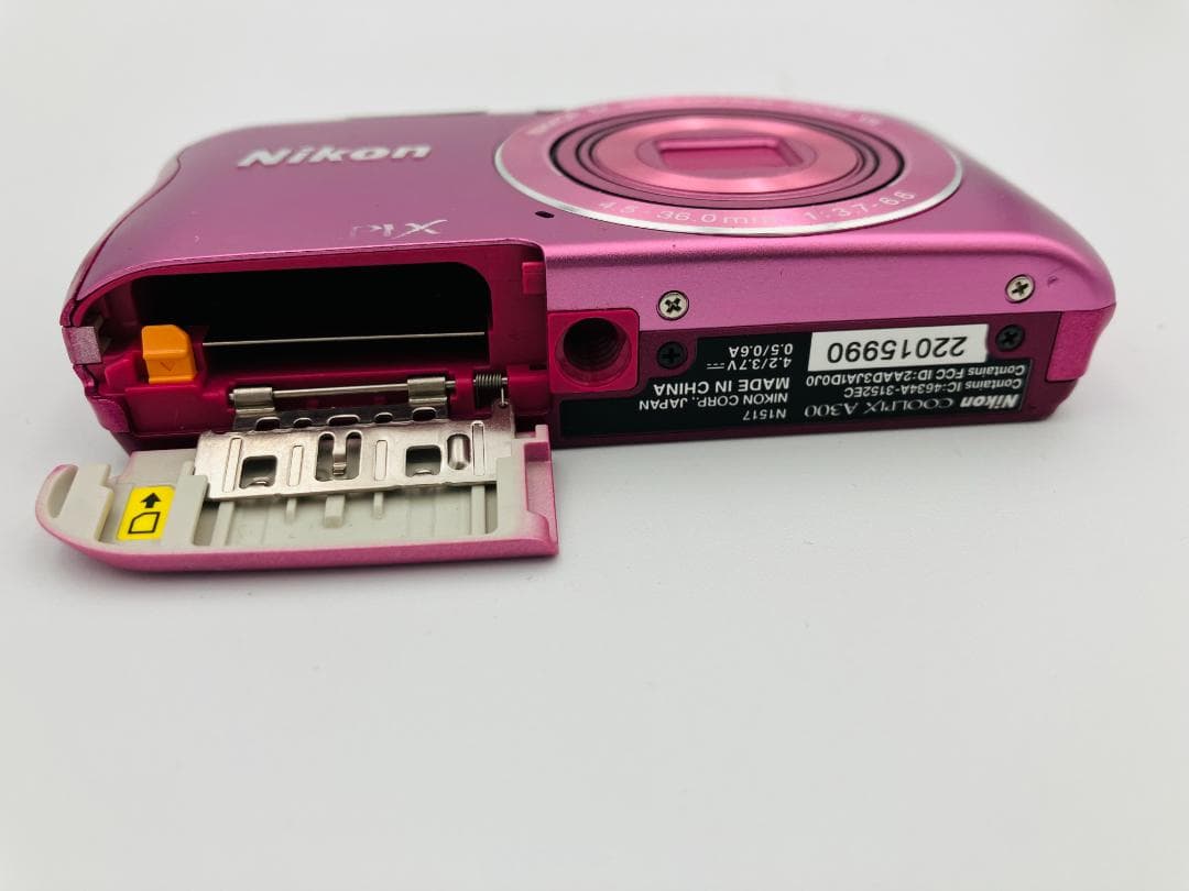 訳あり品 ニコン COOLPIX クールピクス A300 ピンク