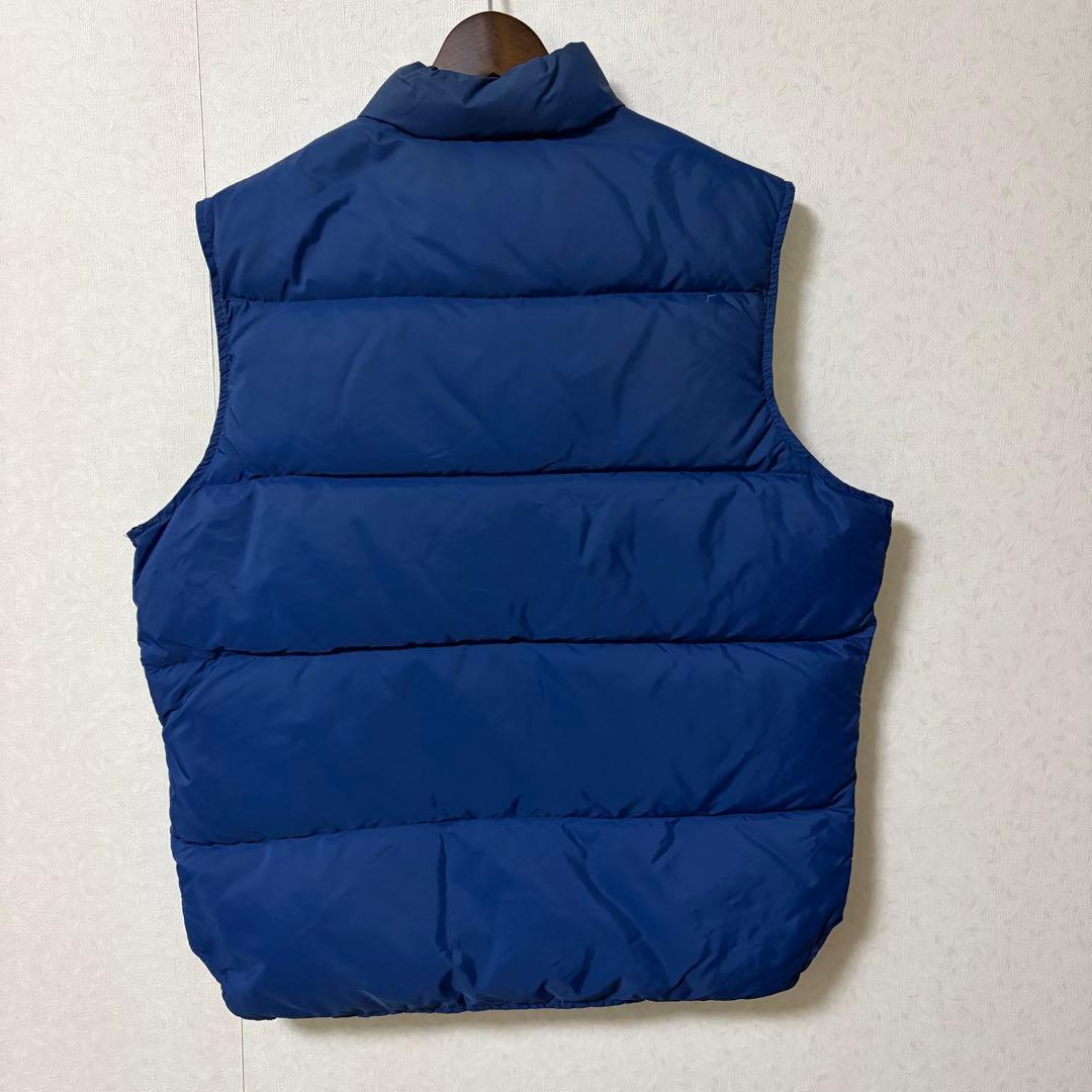 L.L.Bean ネイビー ダウンベスト made in usa
