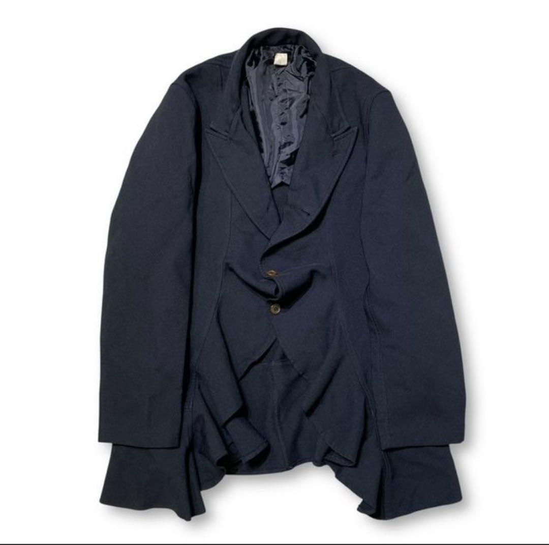 COMME des GARCONS SHIRTフレアテーラードジャケット