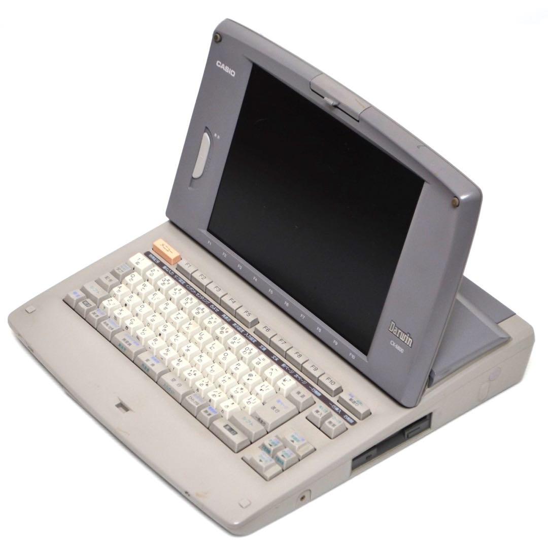 【動作良好/FD保証有】カシオ ワープロ ダーウィン CX-6800 CASIO