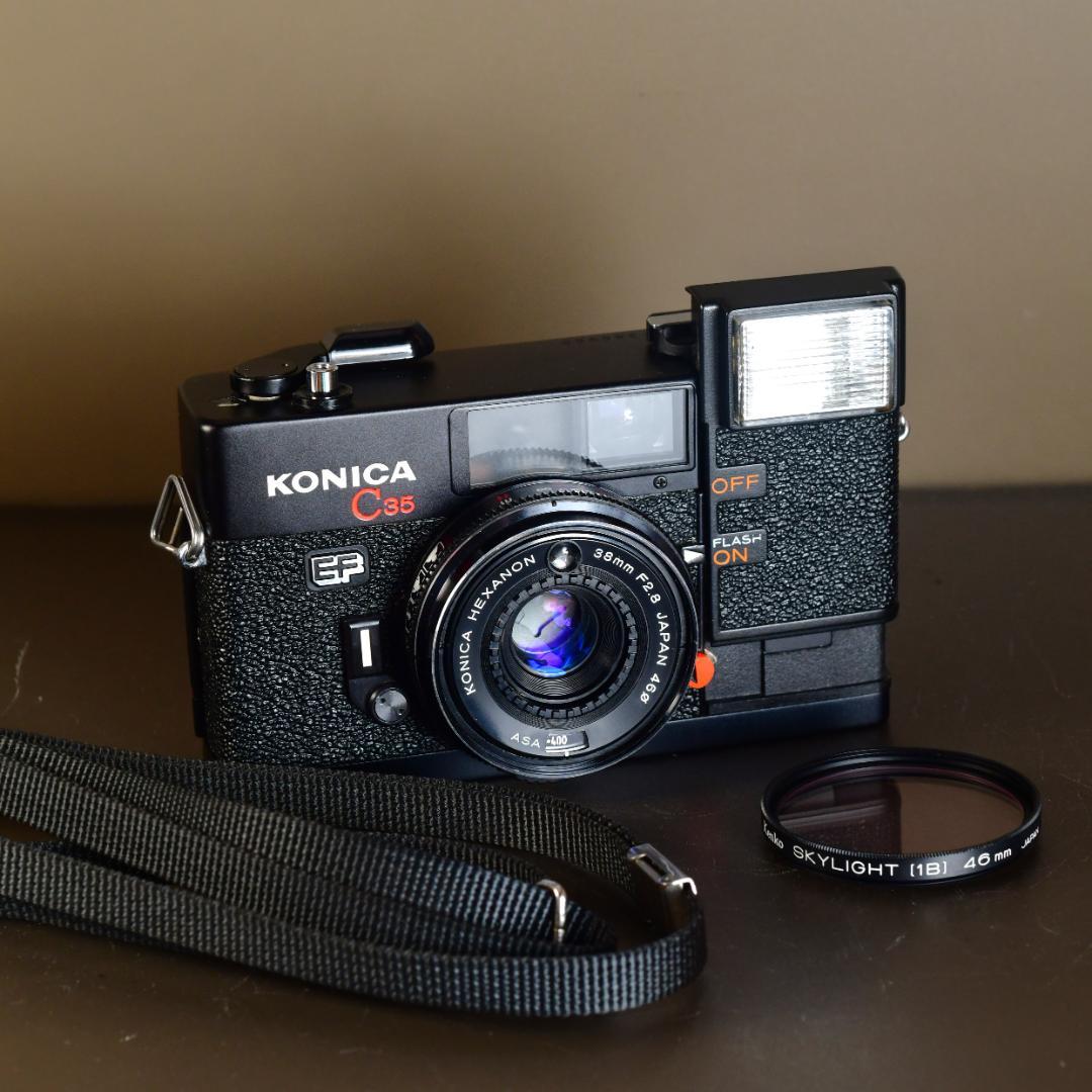 分解清掃済み 完動品☆ Konica C35 EF 初期動作保証☆