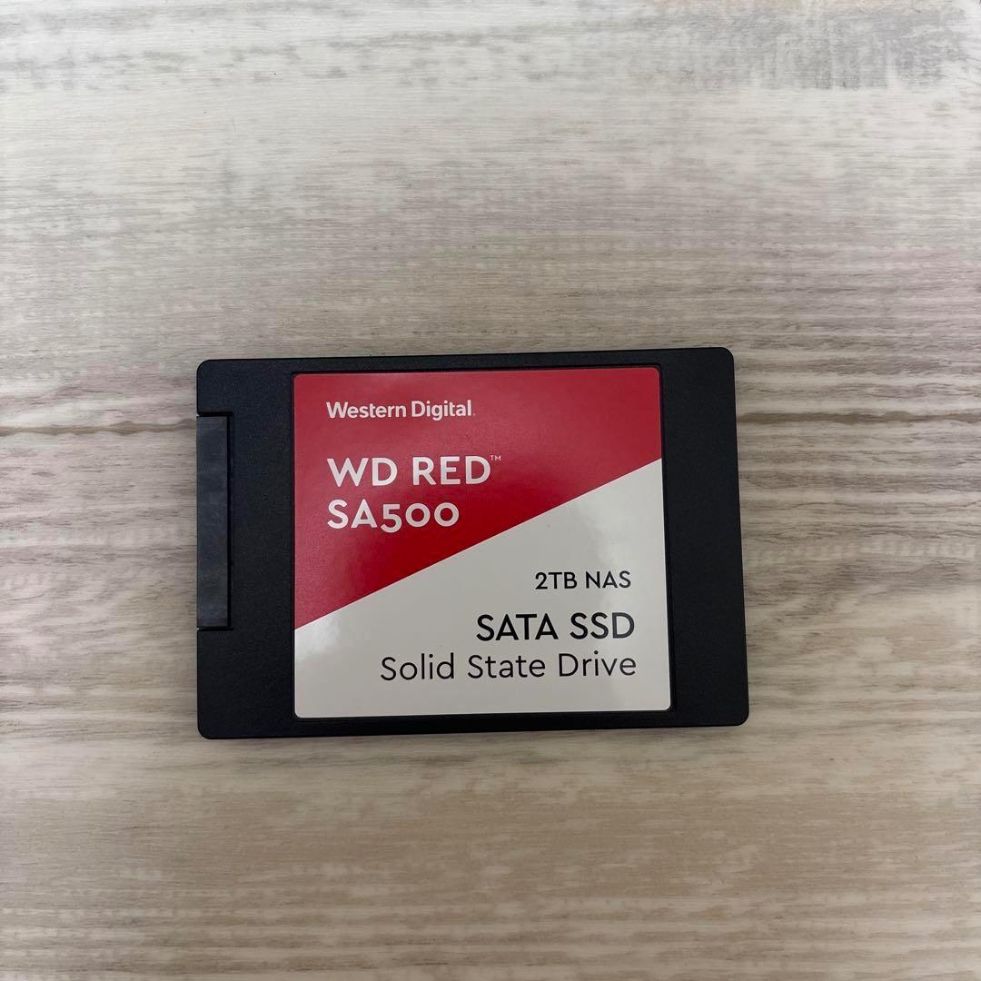 Western Digital Red SA500 SATA SSD 2TB×2