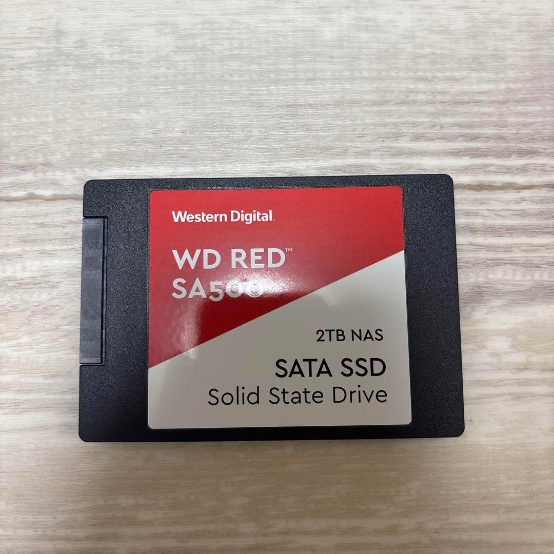 Western Digital Red SA500 SATA SSD 2TB×2