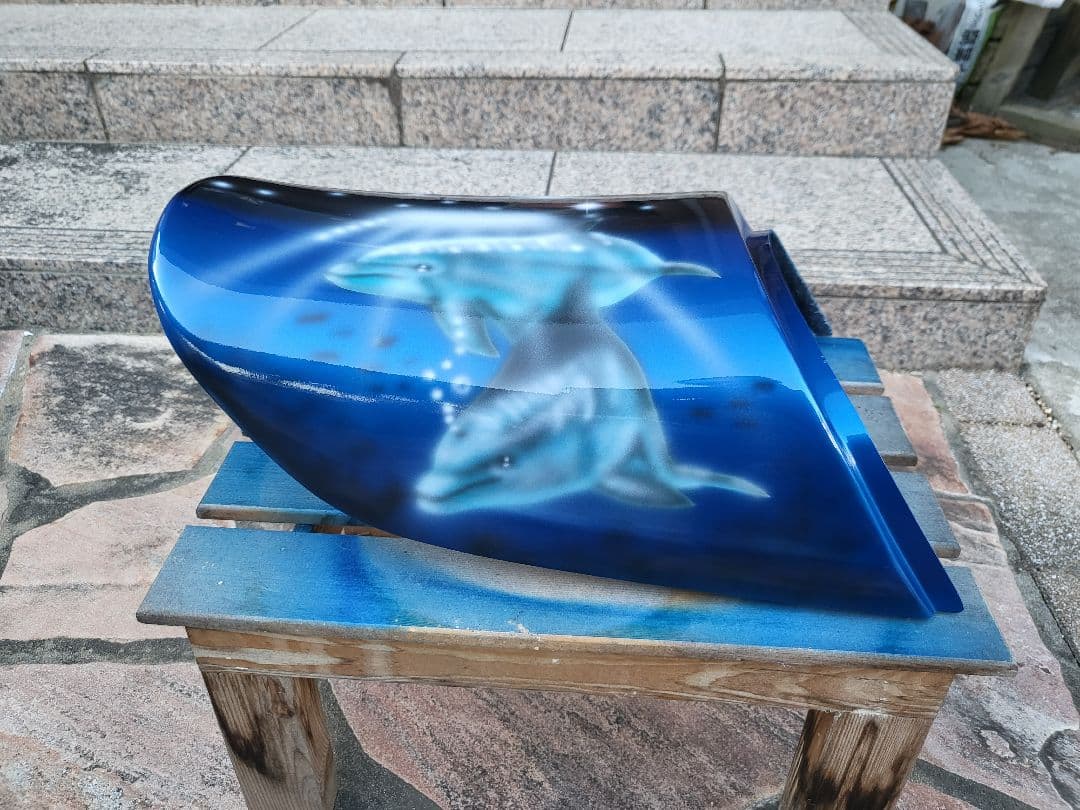 なちゃん　GS400外装　外装一式　エアブラシ