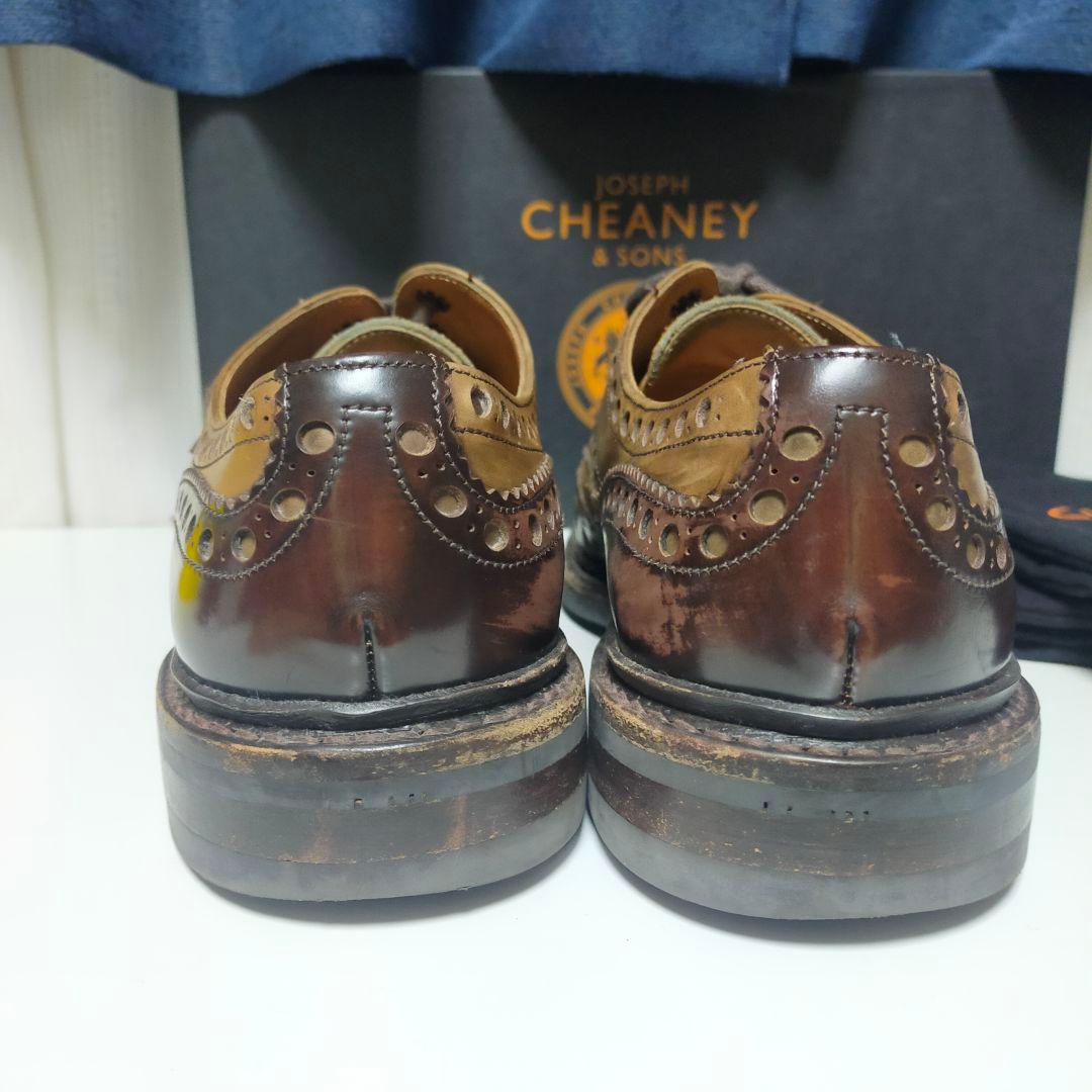 VANQUISH Joseph Cheaney コラボ ウィングチップシューズ