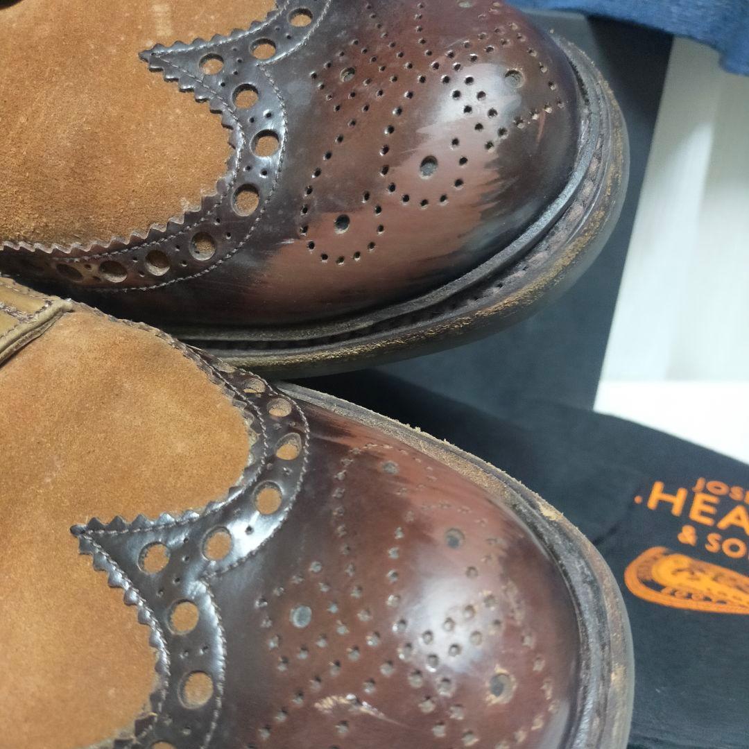 VANQUISH Joseph Cheaney コラボ ウィングチップシューズ