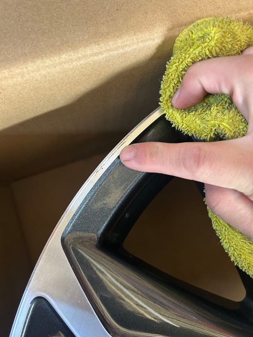 カローラスポーツ着用　18インチ純正ホイール