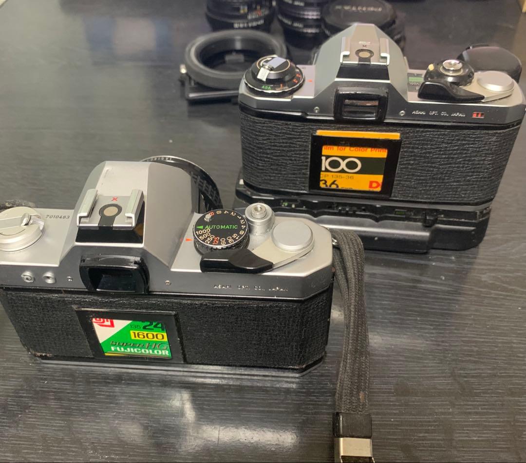 ASAHI PENTAX ME/K2 一眼レフカメラ レンズセット