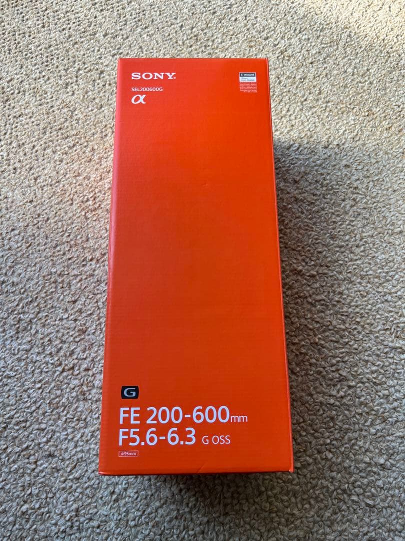 美品 SONY FE 200-600mm F5.6-6.3 G OSS ほぼ新品