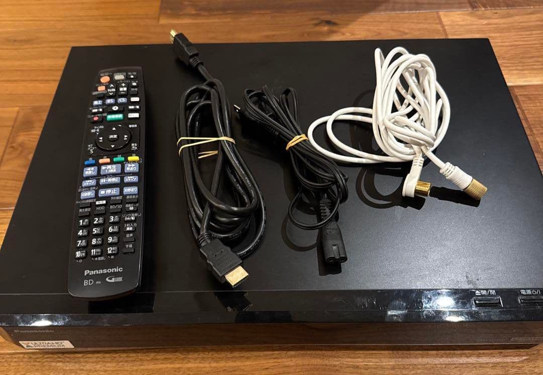 全録パナソニックブルーレイプレーヤー DMR-UX4030 2018年4TB