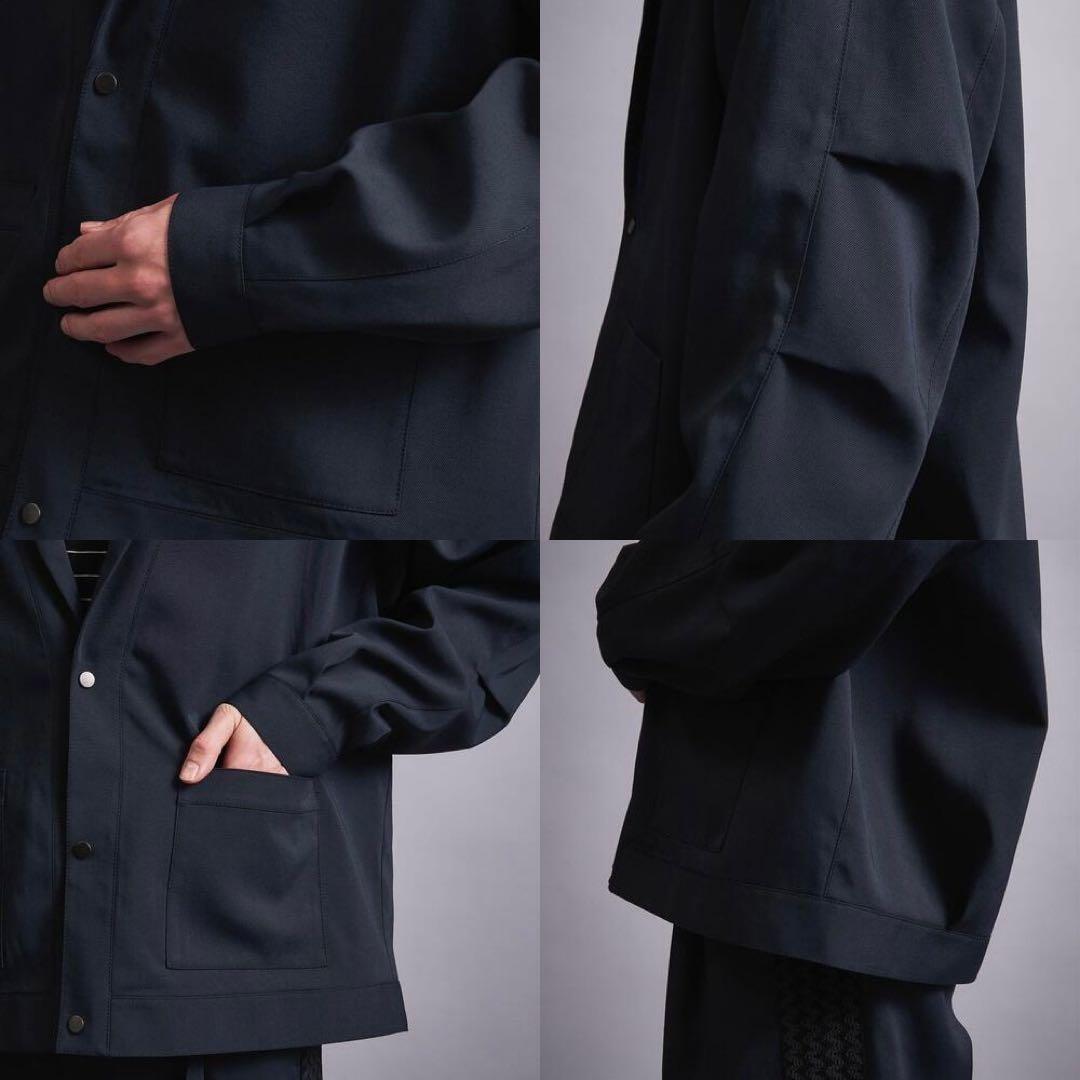 [monkey time] エア ドライ カルゼ ショールカラー ジャケット