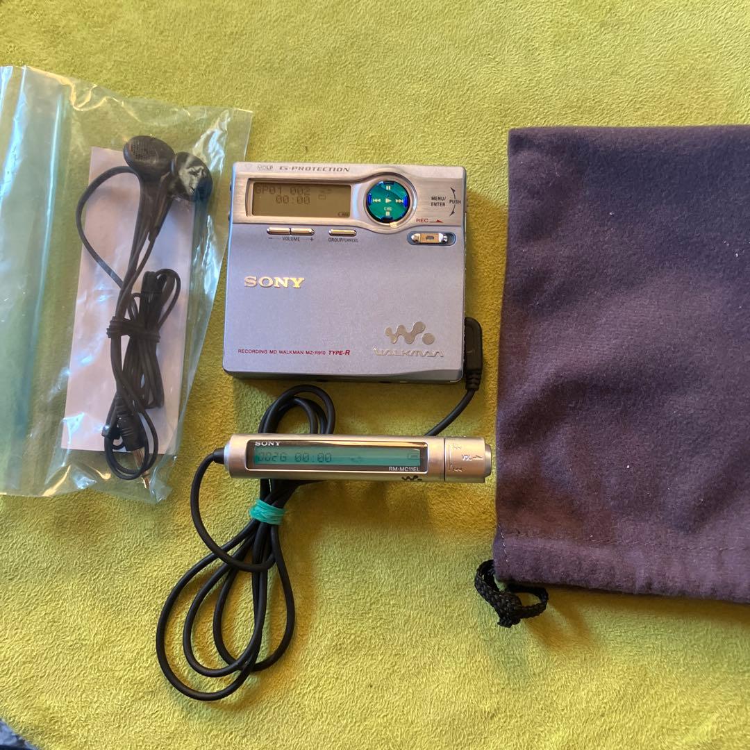 SONY レコーディングMDウォークマン MZ-R910 TYPE-R