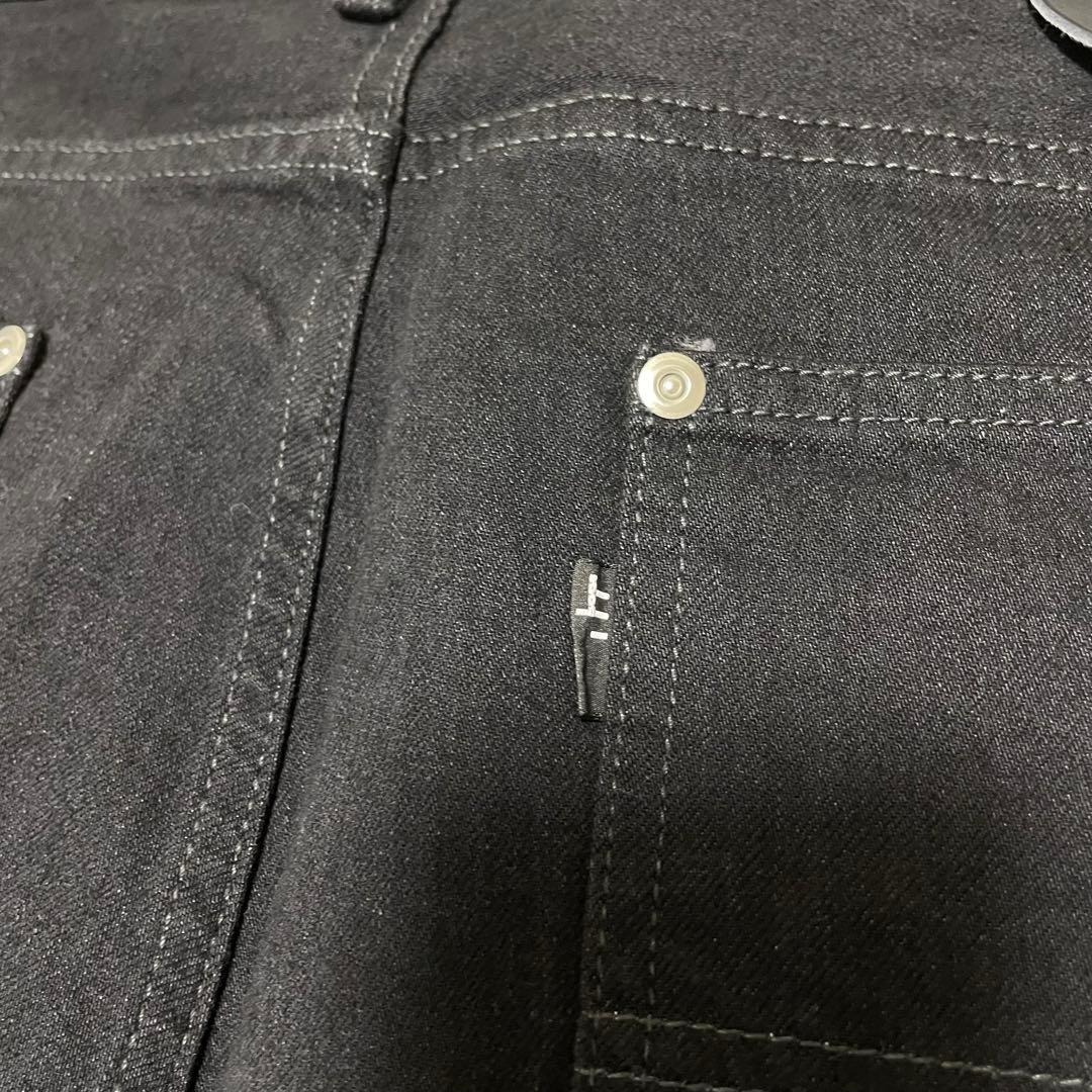美品 JieDa ジエダ　サルエルスキニーデニムパンツ ブラック サイズ3