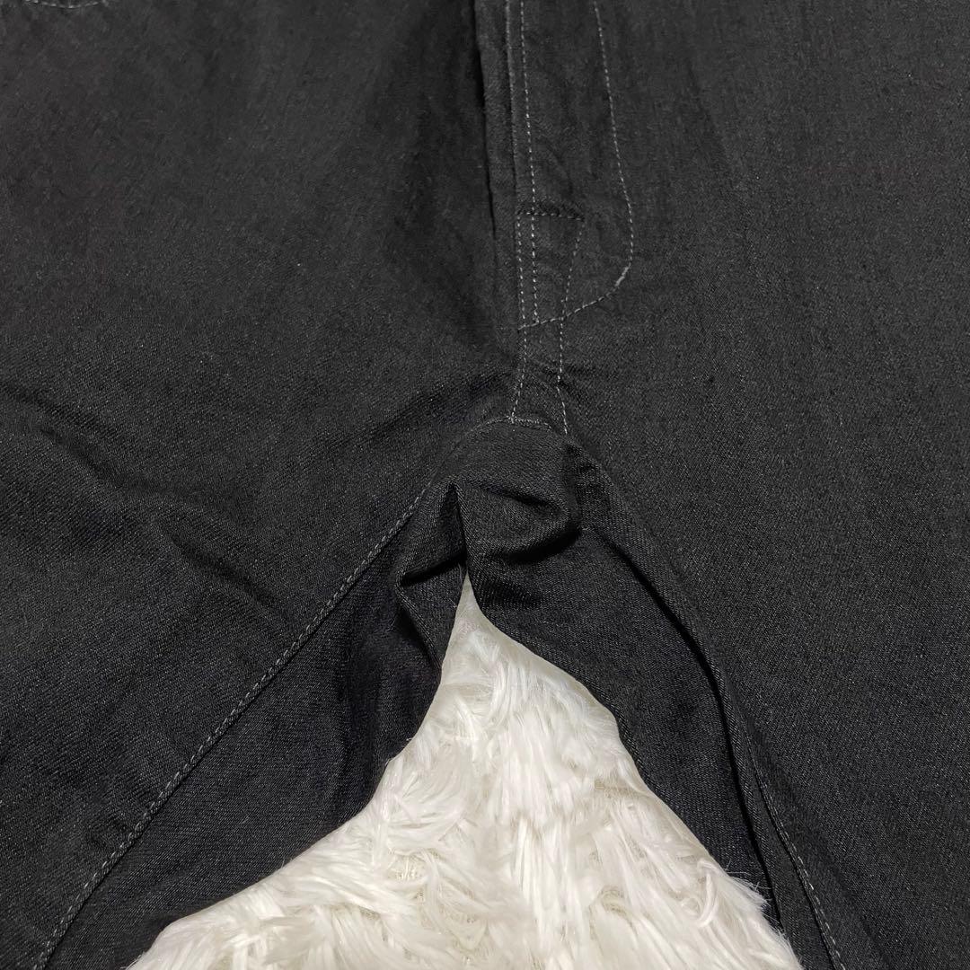 美品 JieDa ジエダ　サルエルスキニーデニムパンツ ブラック サイズ3