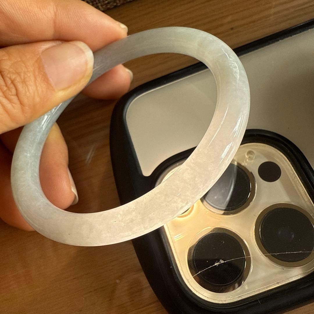 翡翠バングル 鑑定書付き