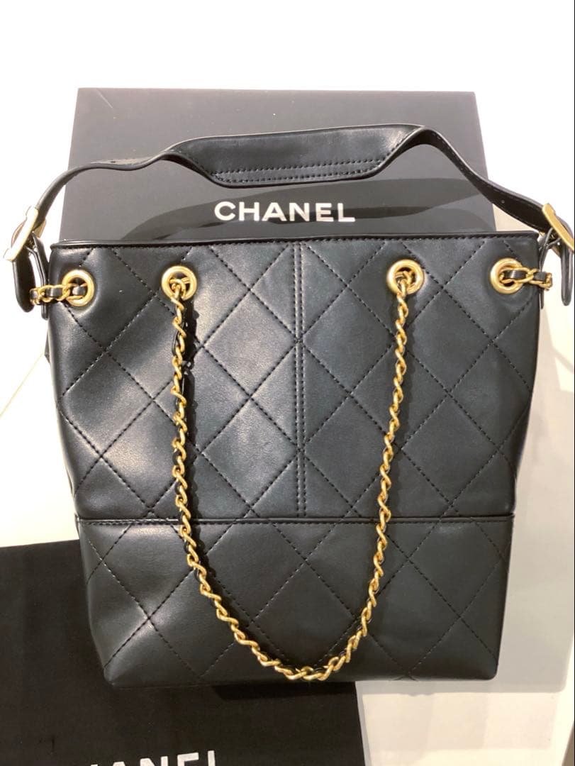 シャネル　ココチェーン2WAYホーボーバッグ　ブラック　ノベルティ