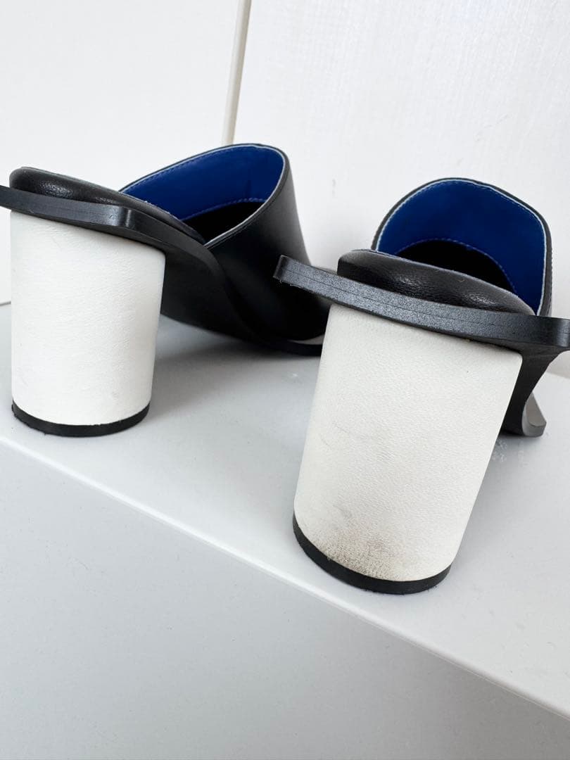 アンスリード　ワイドスクエアミュール　38 ブラック