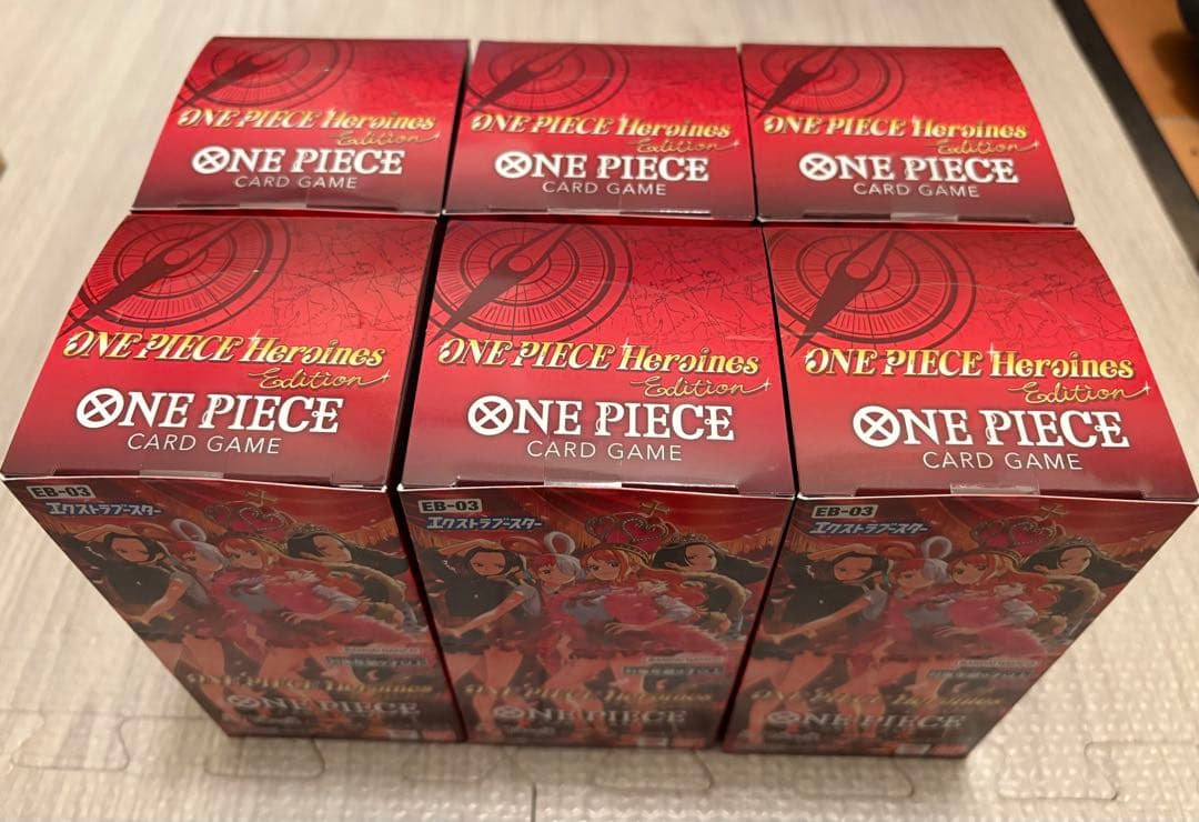 ヒロインズエディション エクストラブースター 新品未開封 テープ付き 6BOX