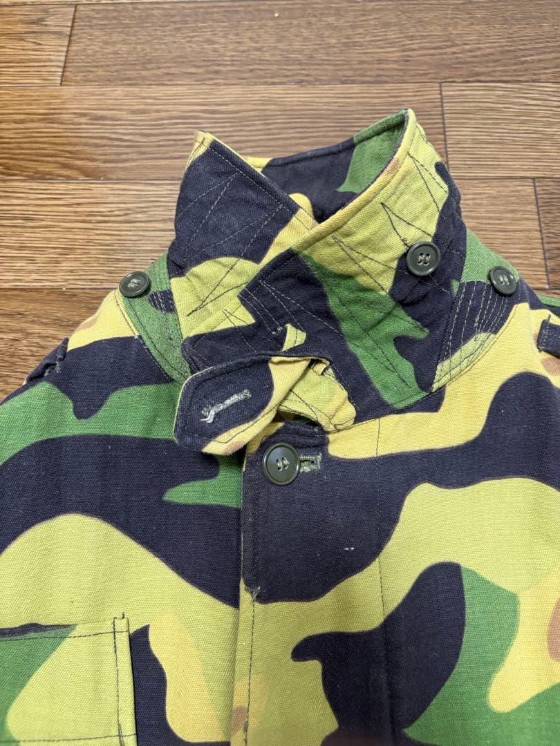 チェコ軍　サラマンダーカモミリタリージャケット　60s