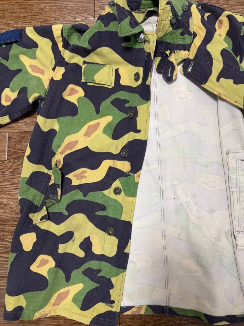 チェコ軍　サラマンダーカモミリタリージャケット　60s