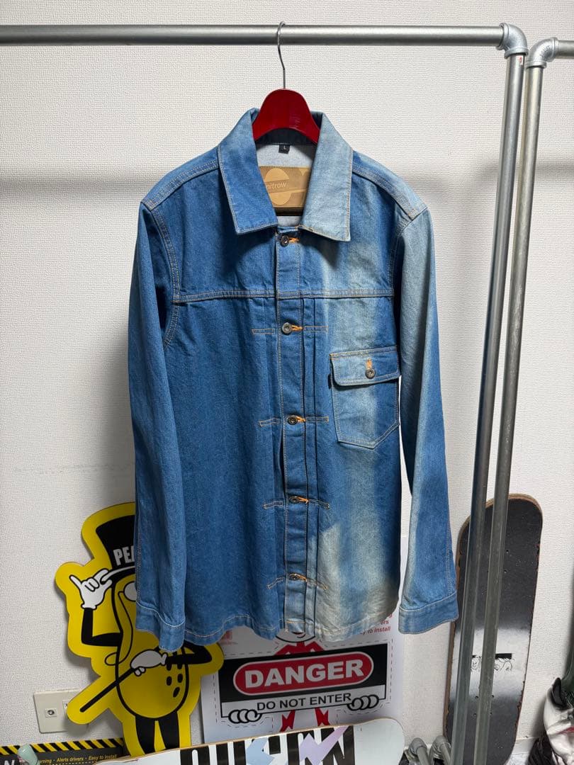 NITROW ナイトロウ デニム ジャケット　ファースト　NITRAID　L