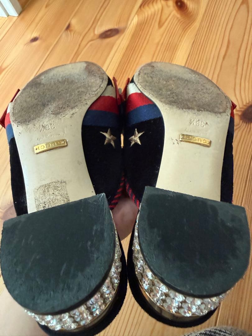 GUCCI グッチ プリンスタウン スリッパ サンダル ミュール 靴