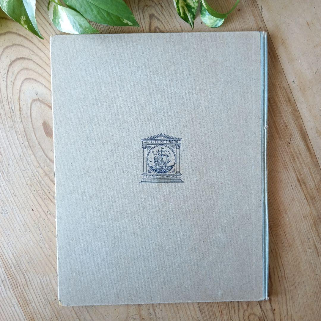 洋書古書1922年メッセージ　楽譜シューマン　ルメール画集アンティーク 水彩画