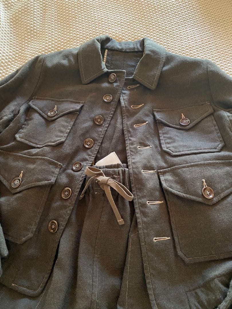 「synge112」45Rアニージャケット、スカートセット