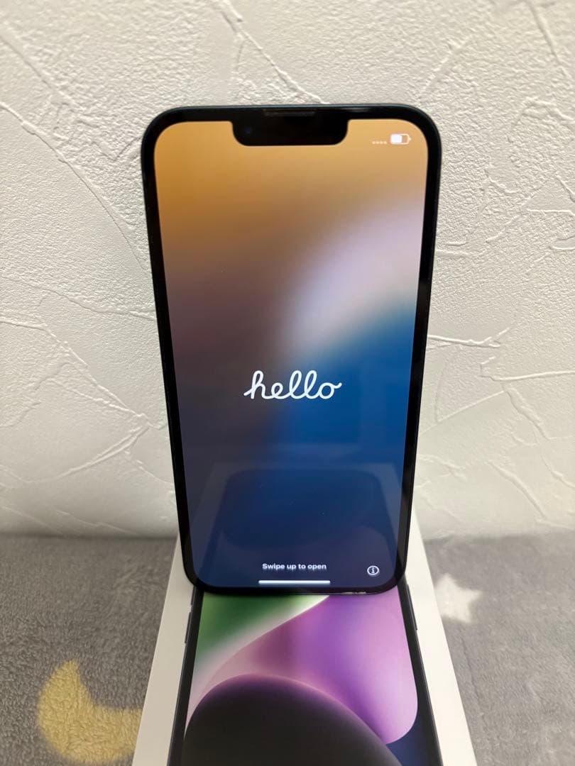 【美品】iPhone14 128gb simフリー バッテリー最大容量95％