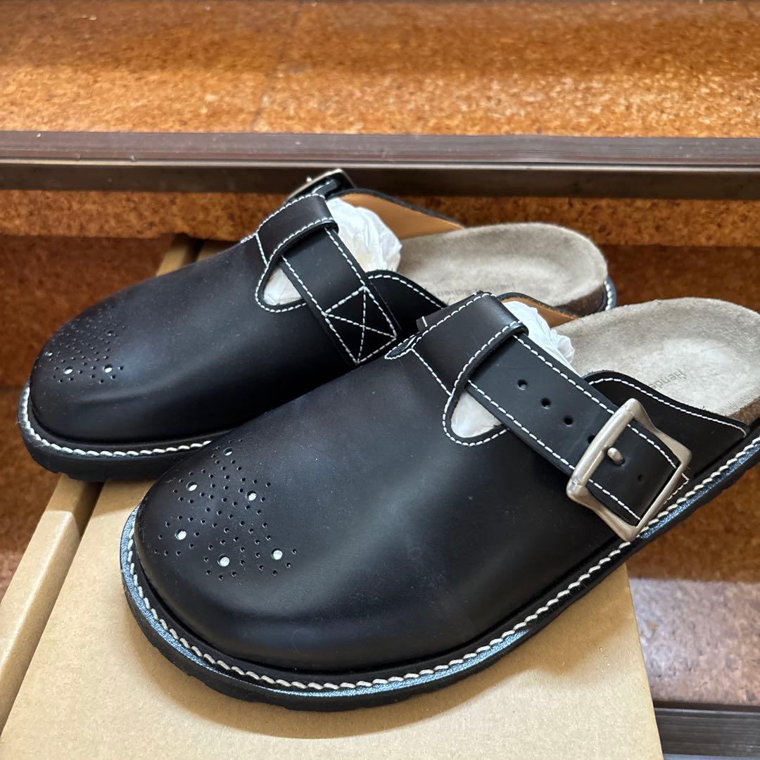 【レアサイズ】henderscheme サンダル buggs ブラック　サイズ2
