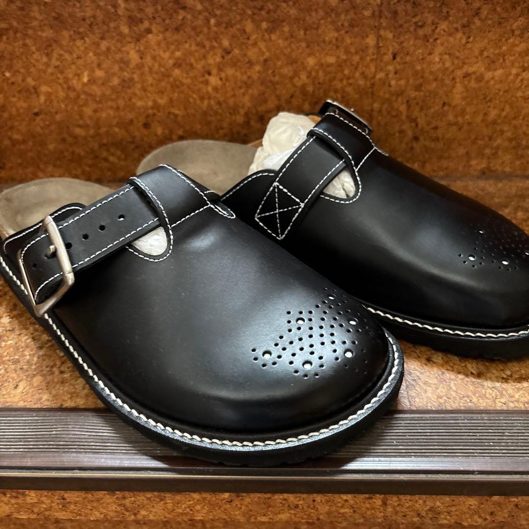 【レアサイズ】henderscheme サンダル buggs ブラック　サイズ2