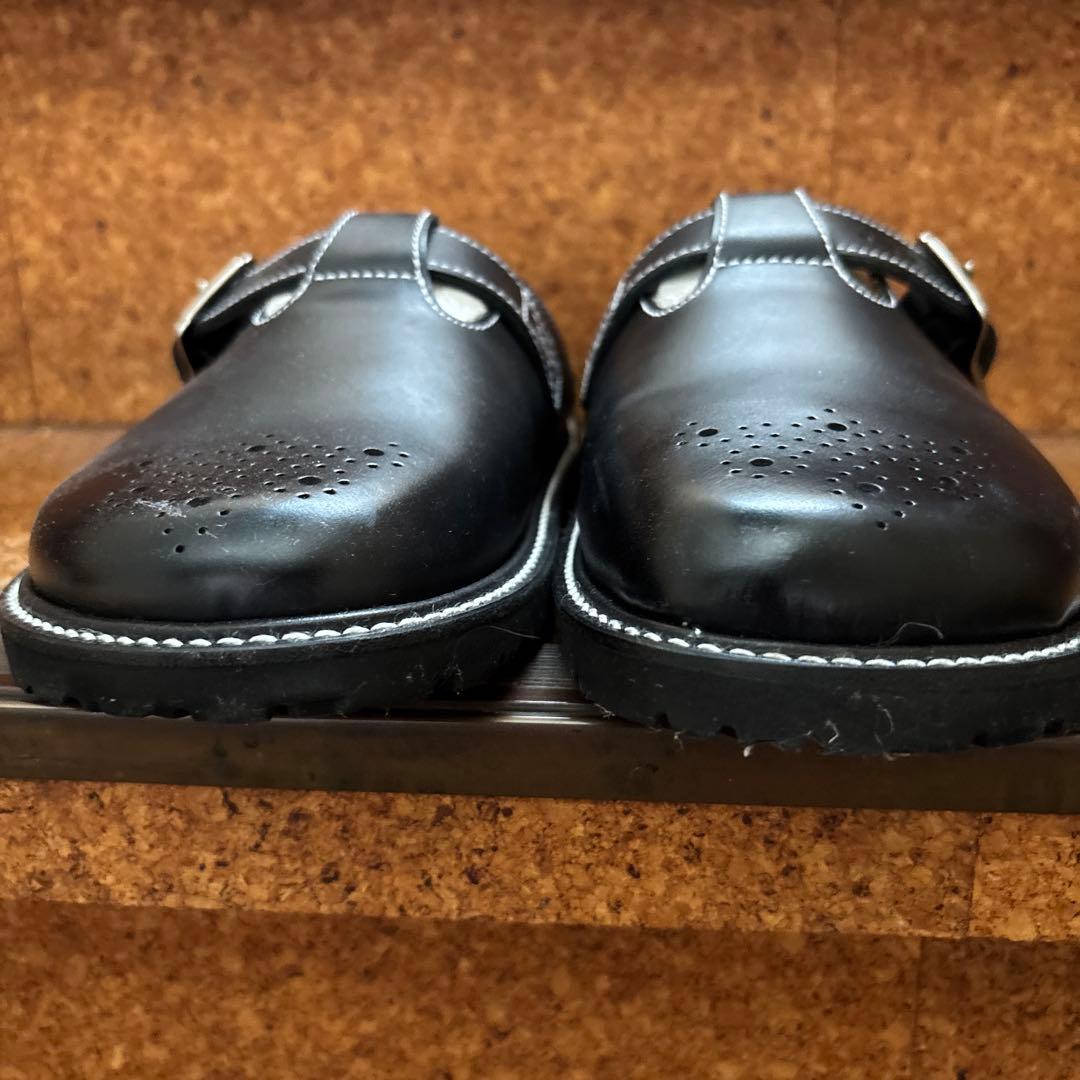 【レアサイズ】henderscheme サンダル buggs ブラック　サイズ2