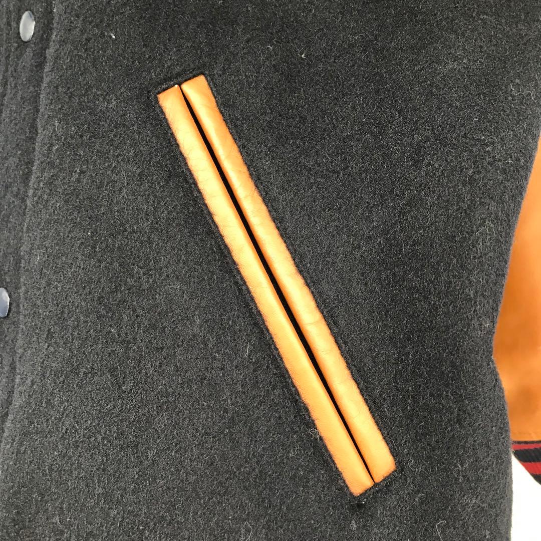 BLACK WEIRDOS スタジャン　L　牛革