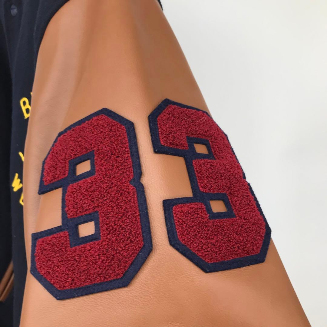 BLACK WEIRDOS スタジャン　L　牛革