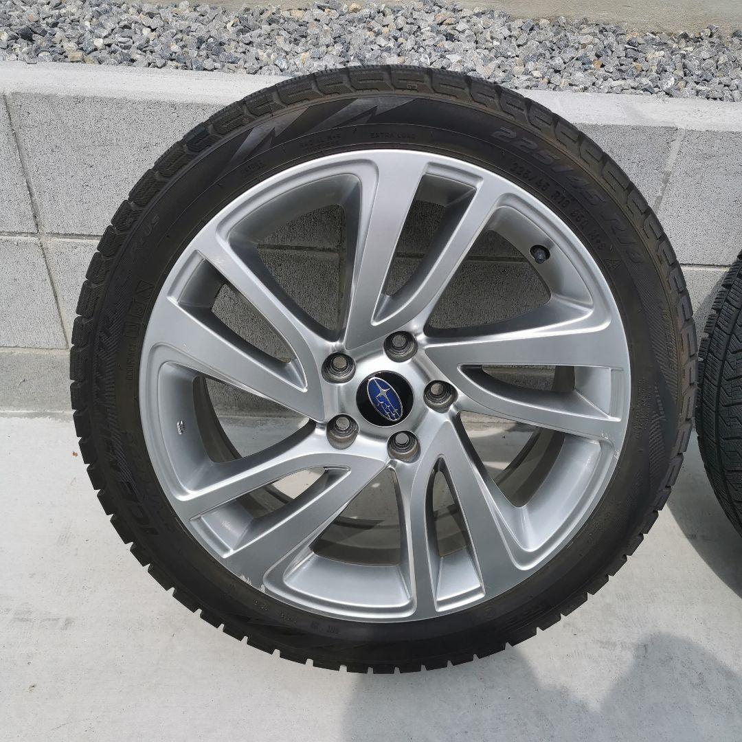 WRX S4純正ホイール スタッドレス4本セットタイヤピレリ225/45R18