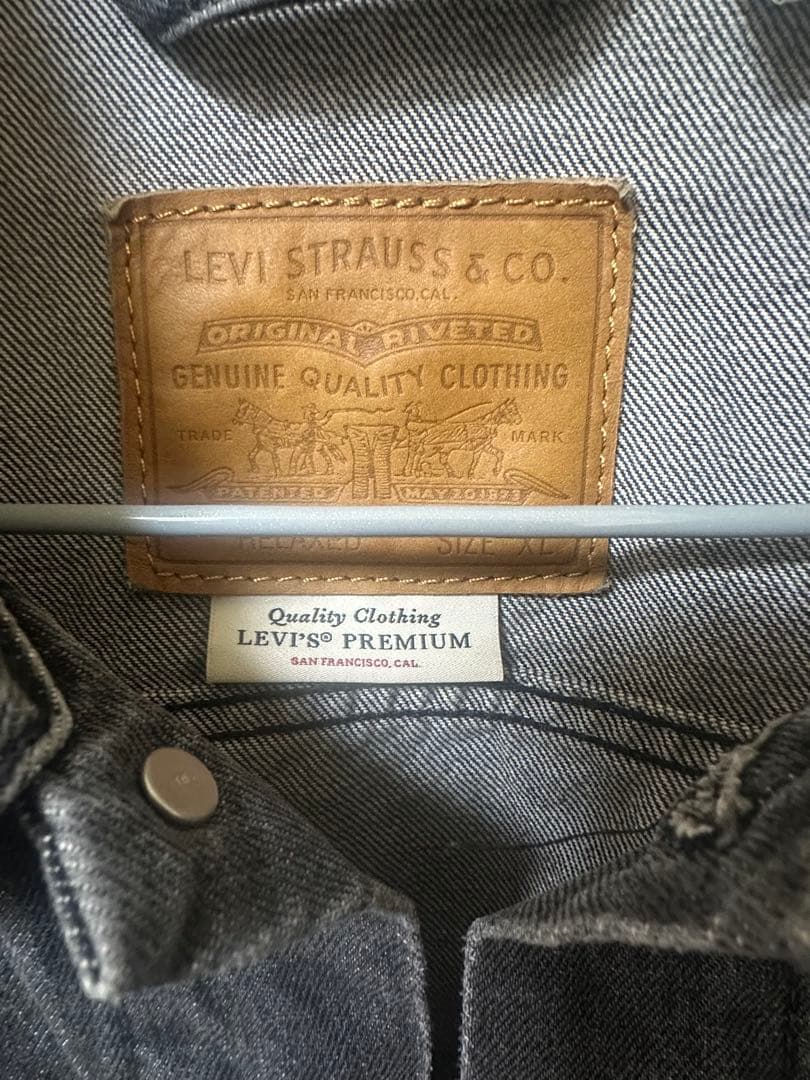 LEVI'S PREMIUM Type 1 Black デニムジャケット XL